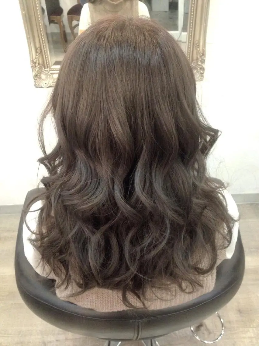 ミディアム セミロング ロング カラー filo   渋谷 Gishiのヘアスタイル