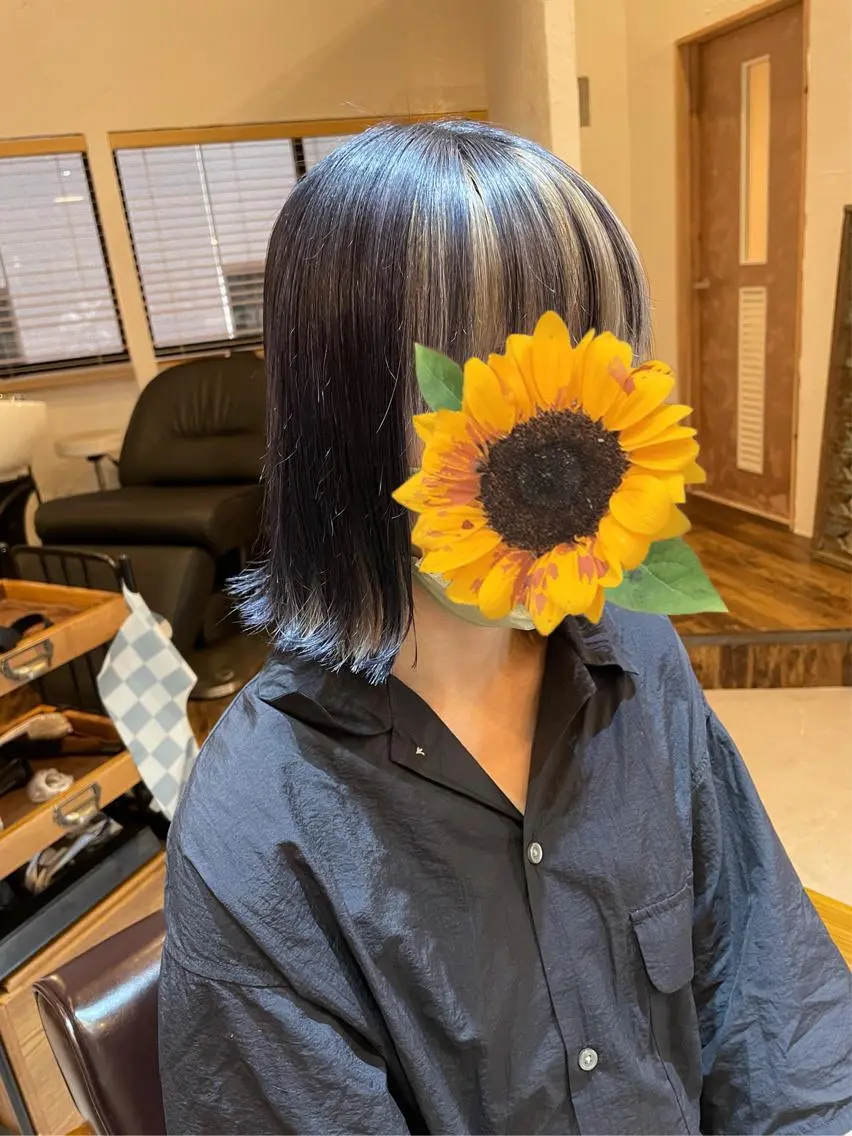ショート ミストバング 清水 美雪のヘアスタイル