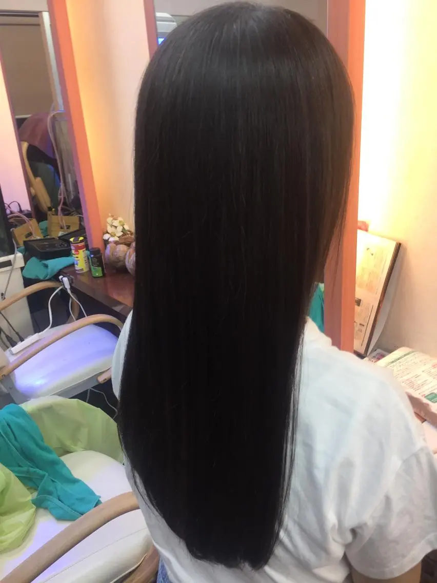 ロング パーマ 桧山 真のヘアスタイル