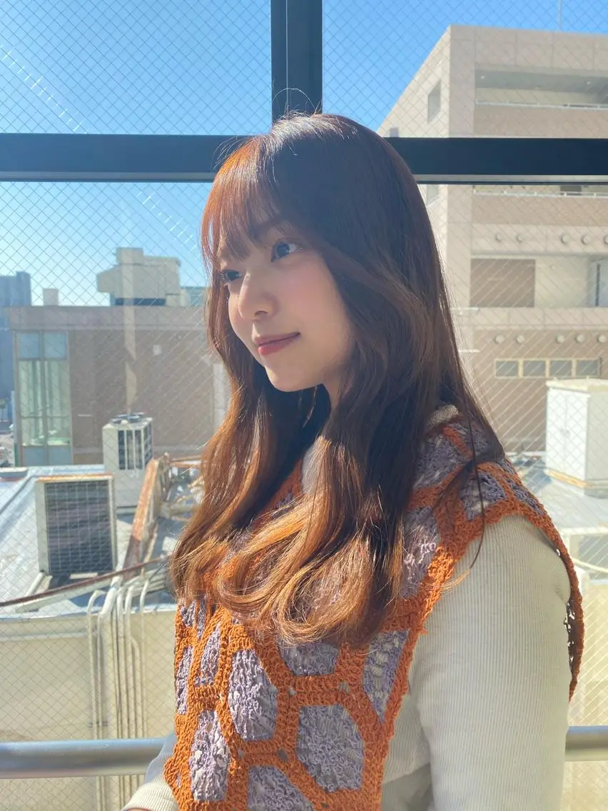 ロング カラー ヘアカラー トリートメント 髪質改善 阿部のヘアスタイル