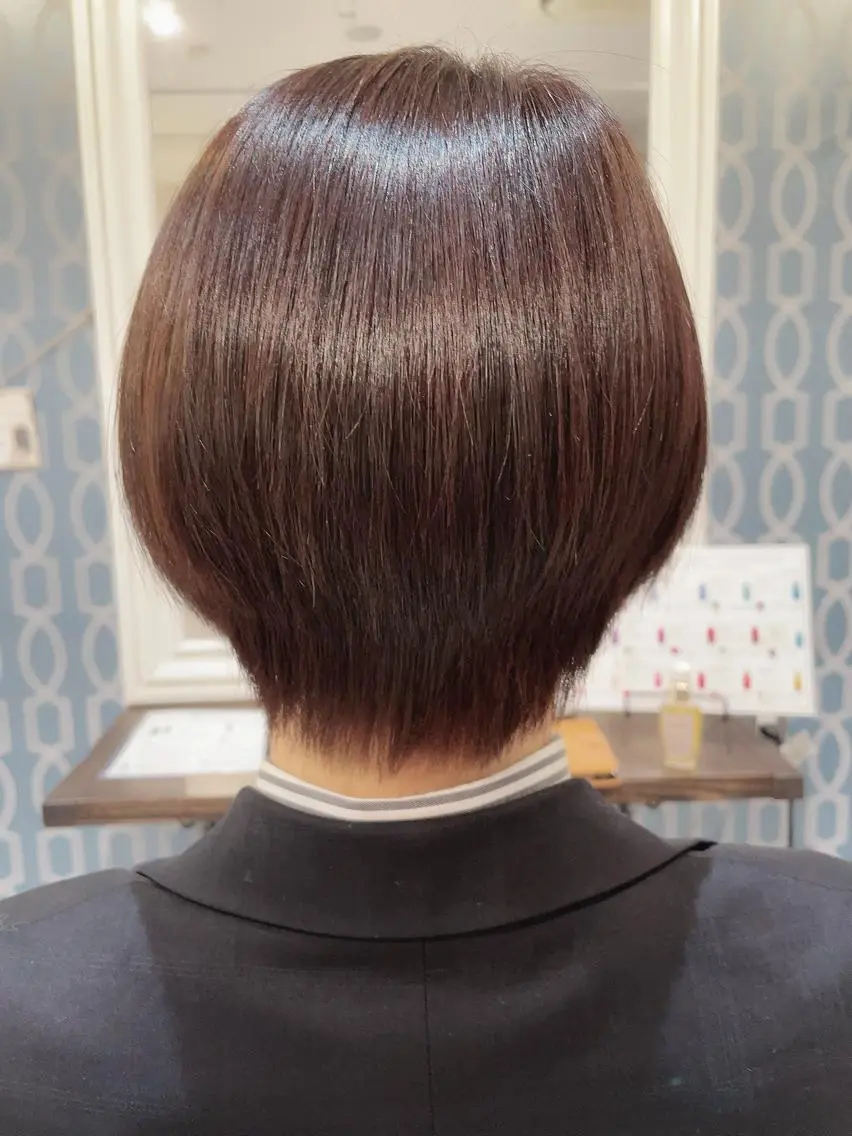 ショート 断られる髪に答えを ♣️井上秀樹♠️のヘアスタイル