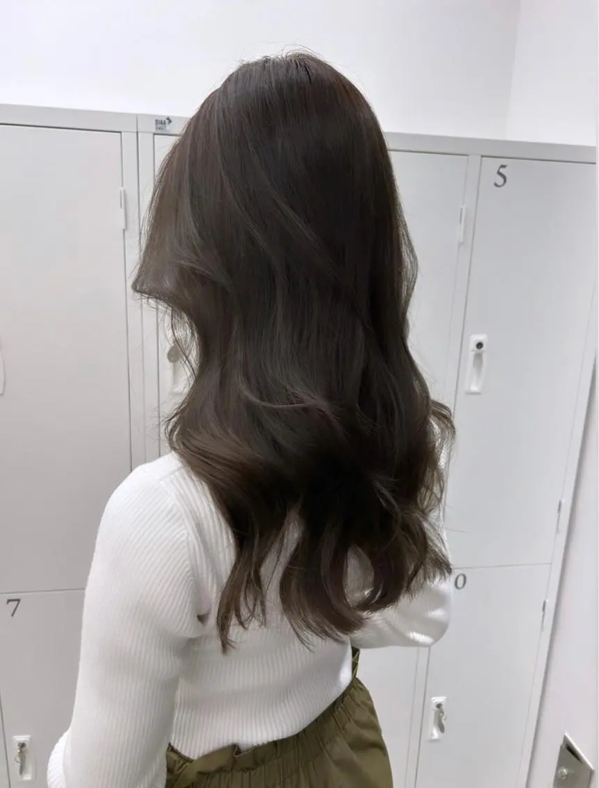 ロング カラー カット ヘアカラー トリートメント 💘大人可愛く💘 Natsuki❥❥❥のヘアスタイル