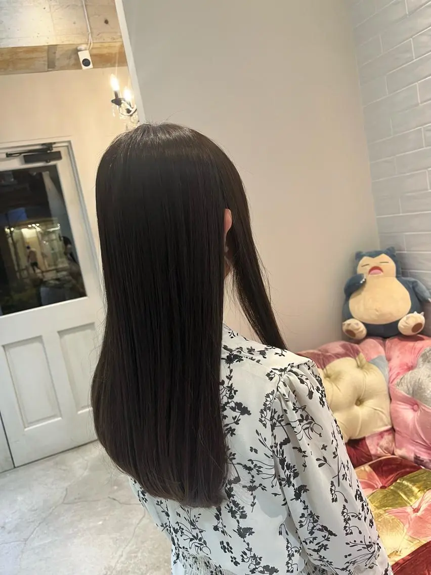 ロング カラー ブラウンカラー ディープラベンダー ラベンダーカラー 🎀♥️推しカラー tomoka💜🍭のヘアスタイル