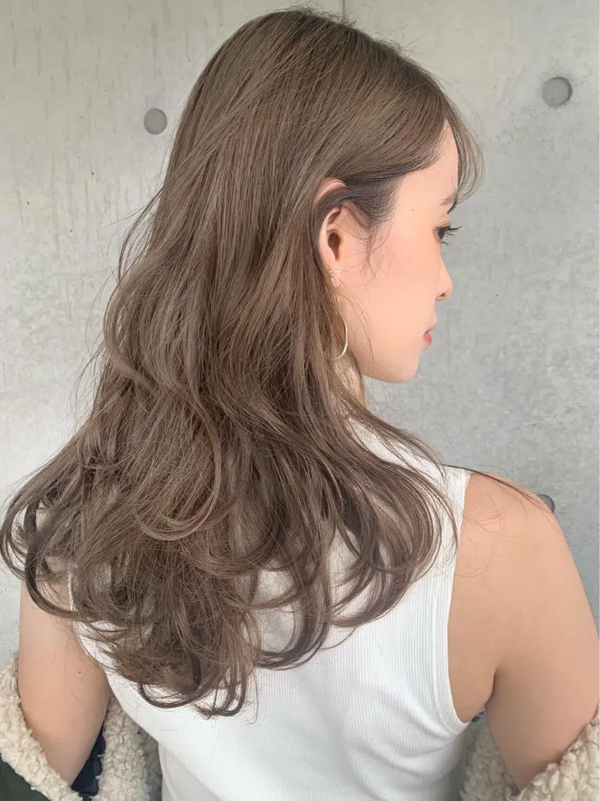 ロング カラー ヘアアレンジ 【赤み消しカラー】 中野浩太のヘアスタイル