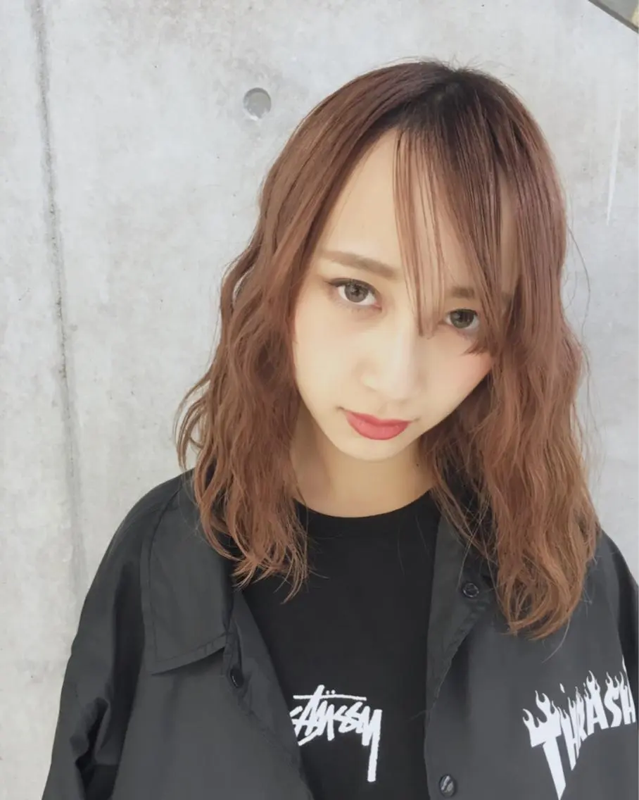 ショート ミディアム セミロング ロング カラー パーマ ベージュカラー ハイトーンカラー ロング ✨髪質改善縮毛矯正✨ 宇田川修平のヘアスタイル