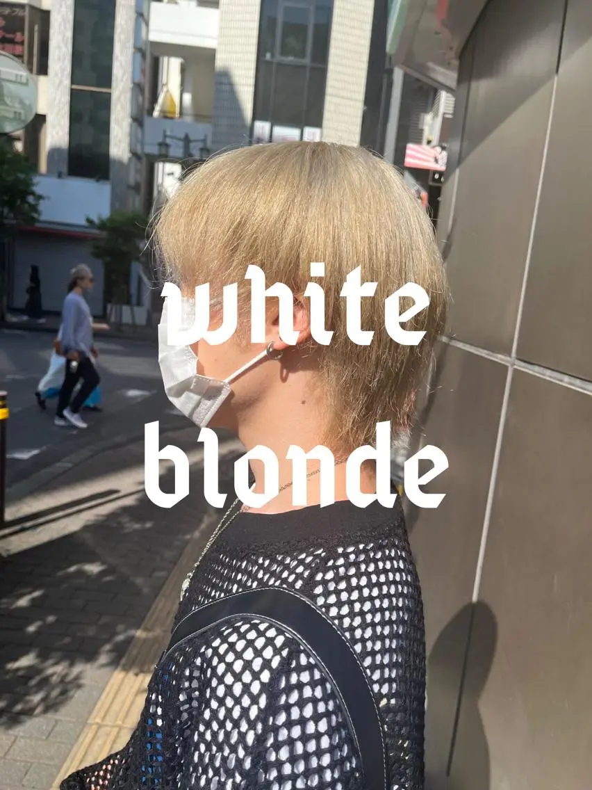 ショート カラー メンズ メンズブリーチ メンズハイライト メンズハイトーン メンズインナーカラー ベージュカラー 🥇メンズパーマ /縮毛矯正/木村神心のヘアスタイル
