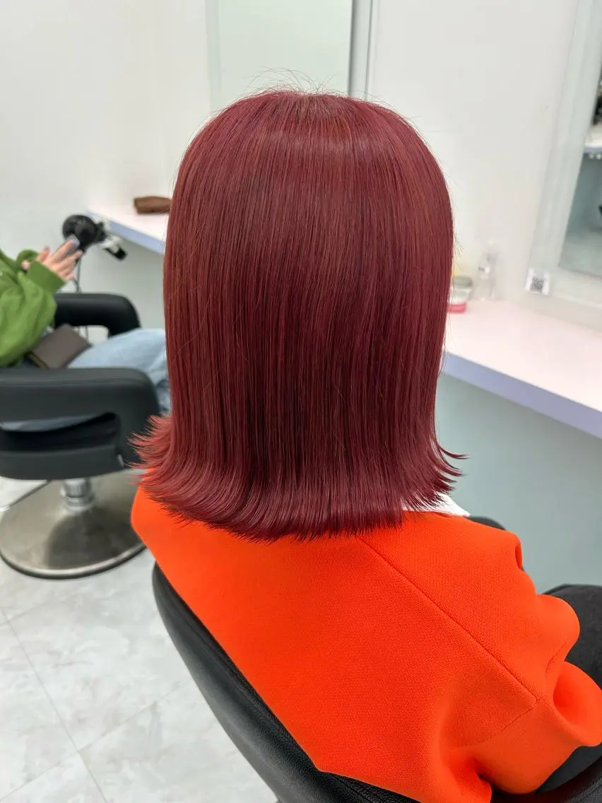 ミディアム カラー ヘアアレンジ ヘアカラー トリートメント ブリーチなしの達人 🌈KAITOのヘアスタイル