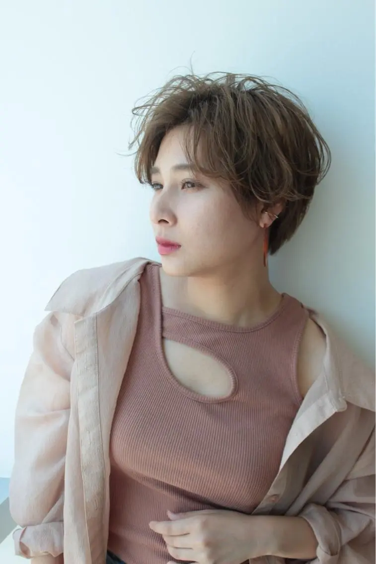 ショート ✨関西No1✨ 春木淳也のヘアスタイル