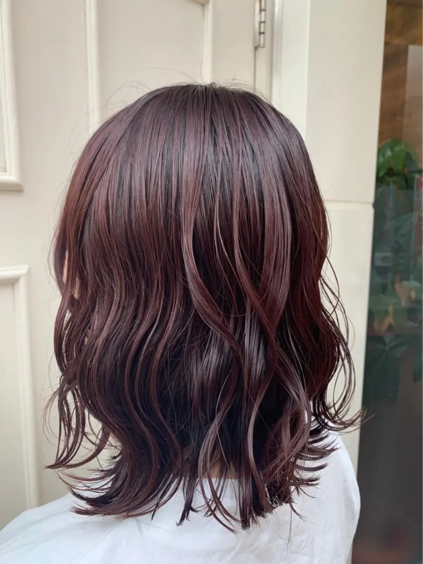 ミディアム カラー 🫟Blanco🫟 Color&Careのヘアスタイル