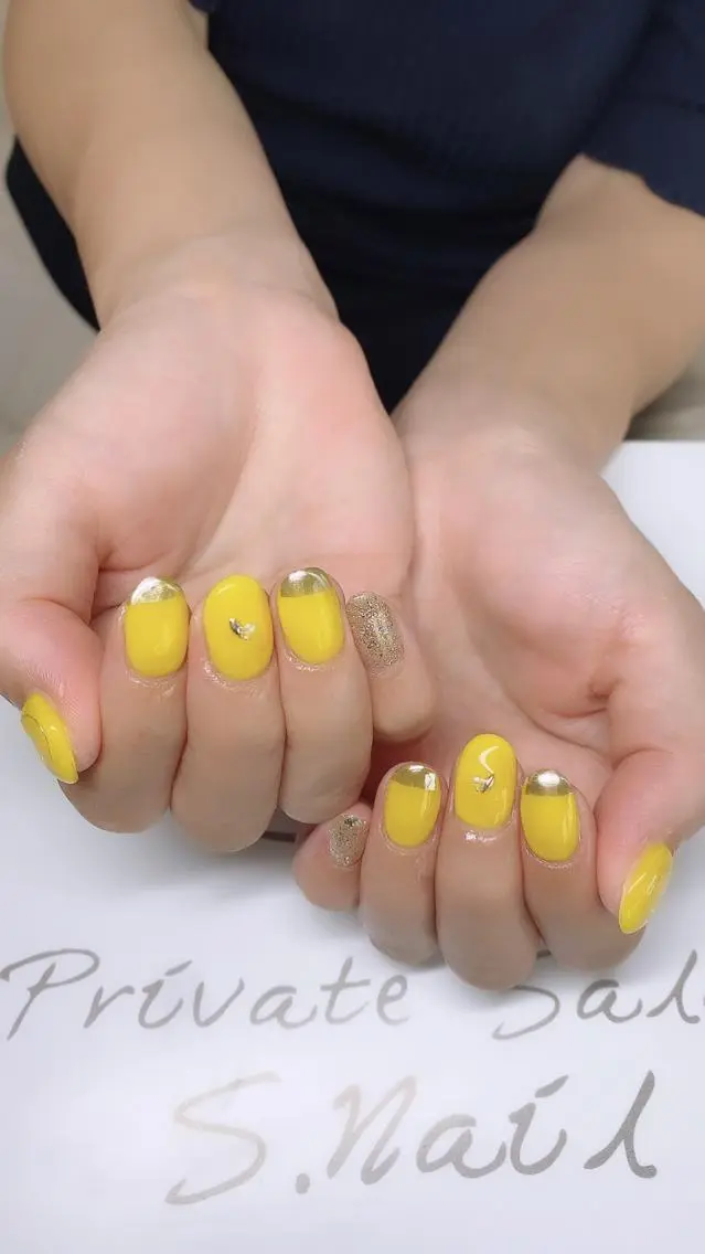 ネイル 西大分S.Nail 𓏲⋆🪸.⋆⸜🫧のネイルデザイン