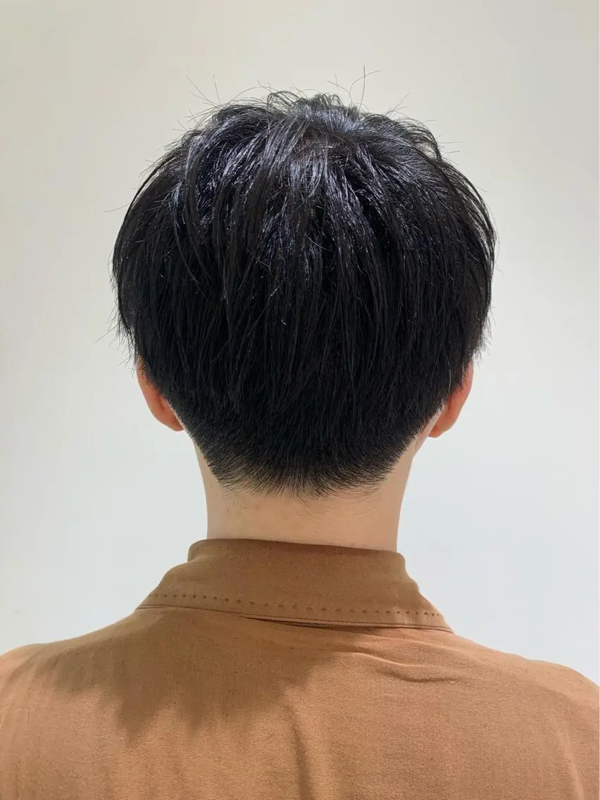ショート メンズ マッシュ 刈り上げ ショートヘア カット 【メンズ縮毛矯正/ Ryoka】のヘアスタイル