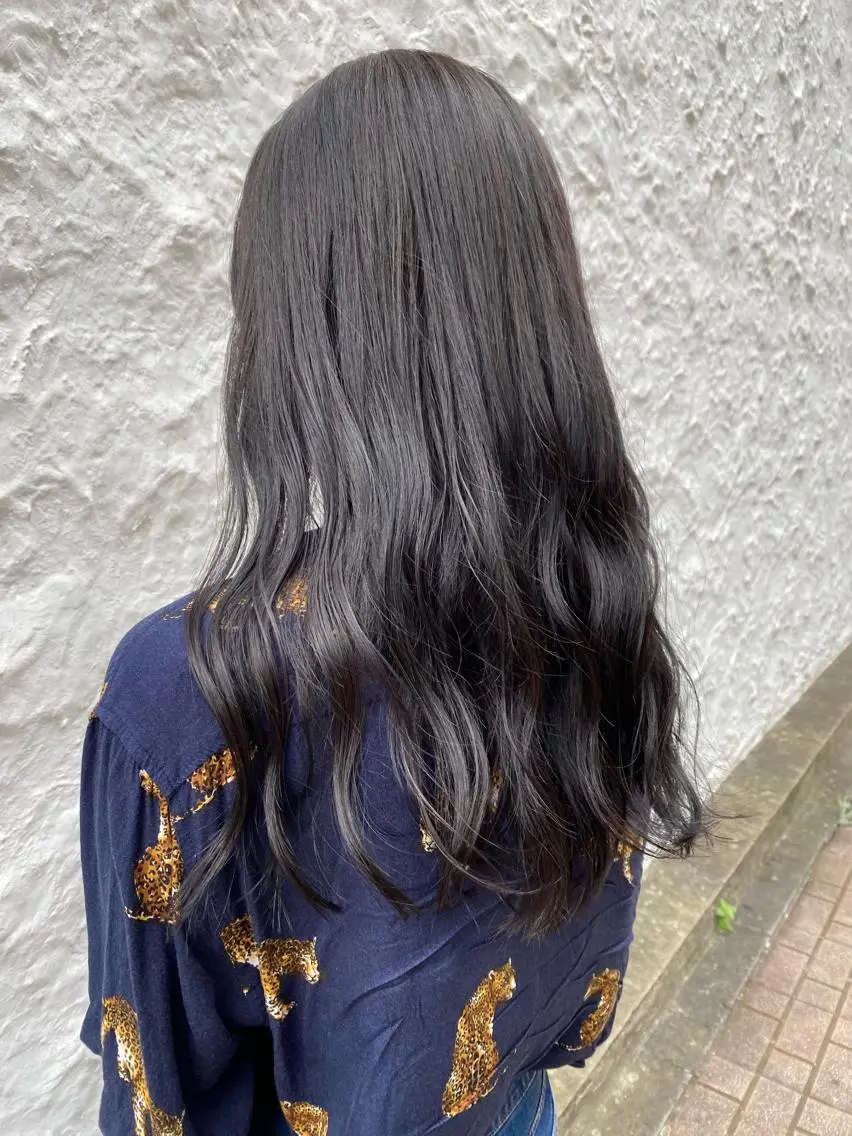 カラー ヘアカラー トリートメント 菅原 あずさのヘアスタイル
