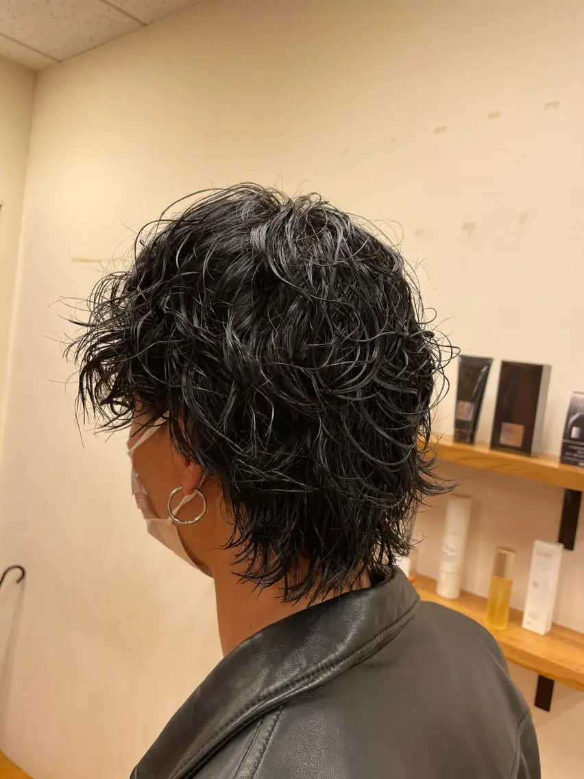 メンズ 大人ボブと似合 わせカラー/馬場 翼のヘアスタイル