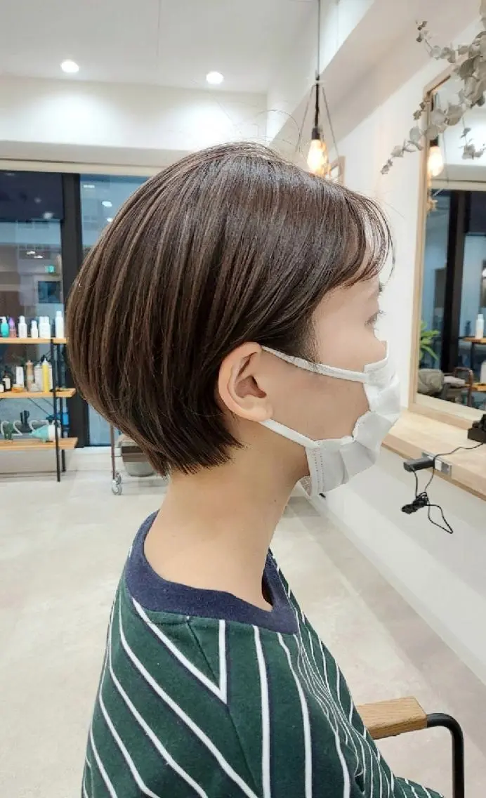 ショート 丸みショート ショートヘア 大橋 弘一のヘアスタイル