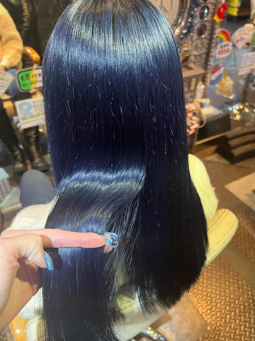 ロング カラー カット ヘアカラー KOYA コヤのヘアスタイル