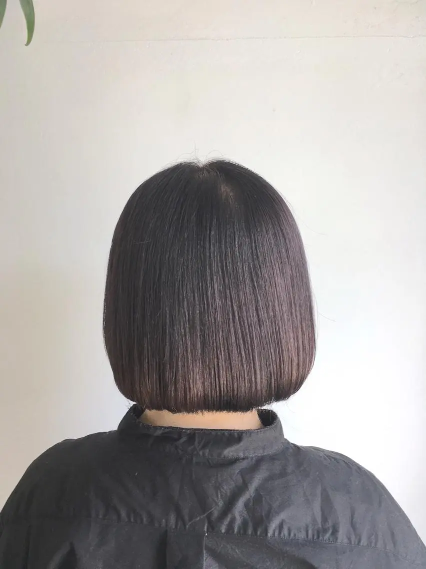 ショート カラー グレージュ ヘアカラー トリートメント ヘアセット yoshi ☆のヘアスタイル