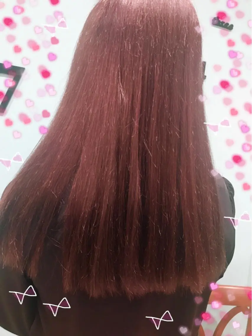 カラー ピンクカラー 新宿駅近♡個室 ♡関口三都季🌜のヘアスタイル