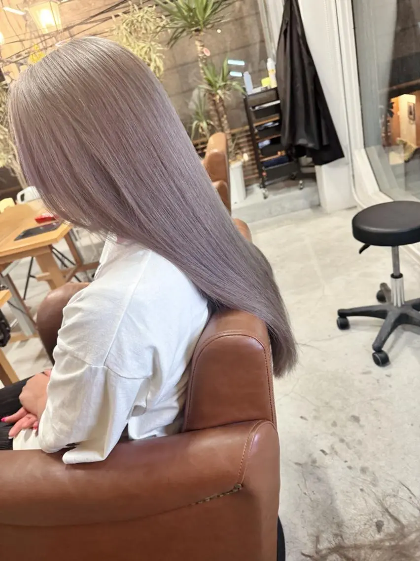 カラー 髪質改善カラー特化 ルイス奈良のヘアスタイル