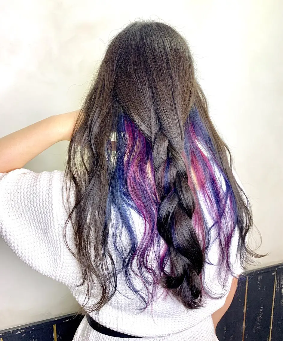ロング カラー ヘアアレンジ ユニコーンカラー カット ヘアカラー トリートメント 綺麗な髪質にしたい方 限定🌈清水 祥のヘアスタイル