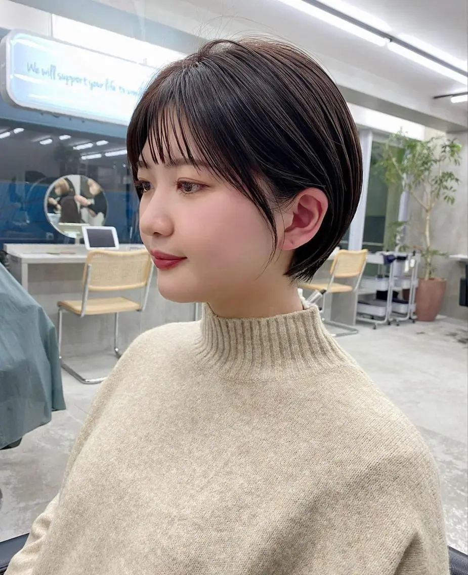 ショート ショートヘア カット トリートメント 👑ボブはお任せ ミヤノ👑のヘアスタイル