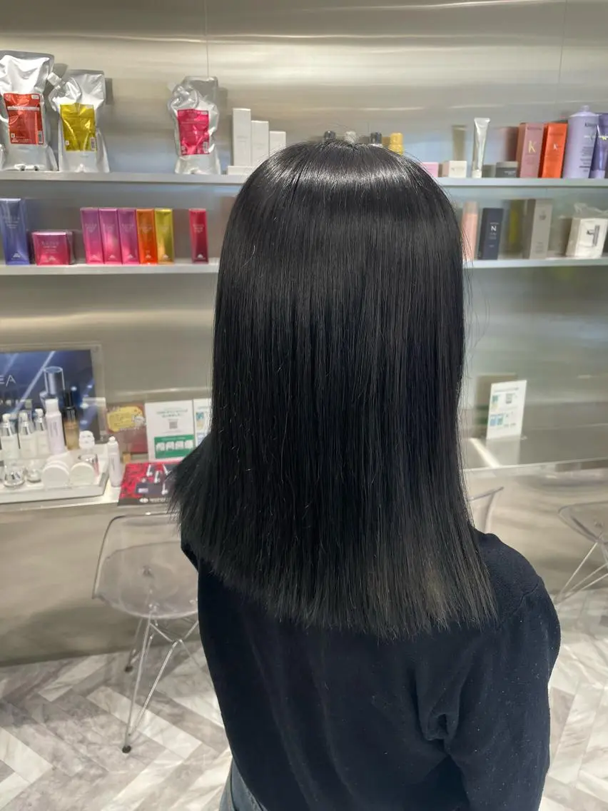セミロング カラー ヘアカラー 🧁はるひ/ ZEST Ivy🎀のヘアスタイル