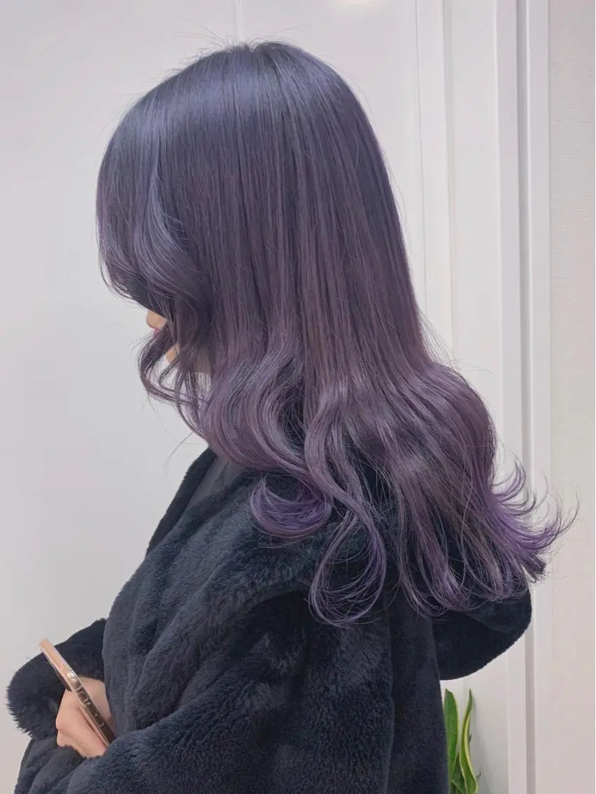 セミロング カラー ヘアアレンジ 柔らか垢抜けｶﾗｰと ｶｯﾄ🫧ASUKAのヘアスタイル