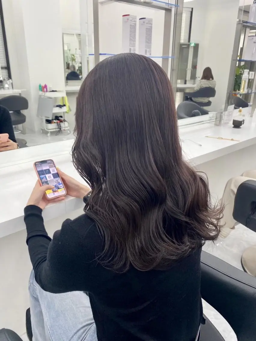 カラー ブリーチなし暖色特化 ❤️kanata❤️のヘアスタイル