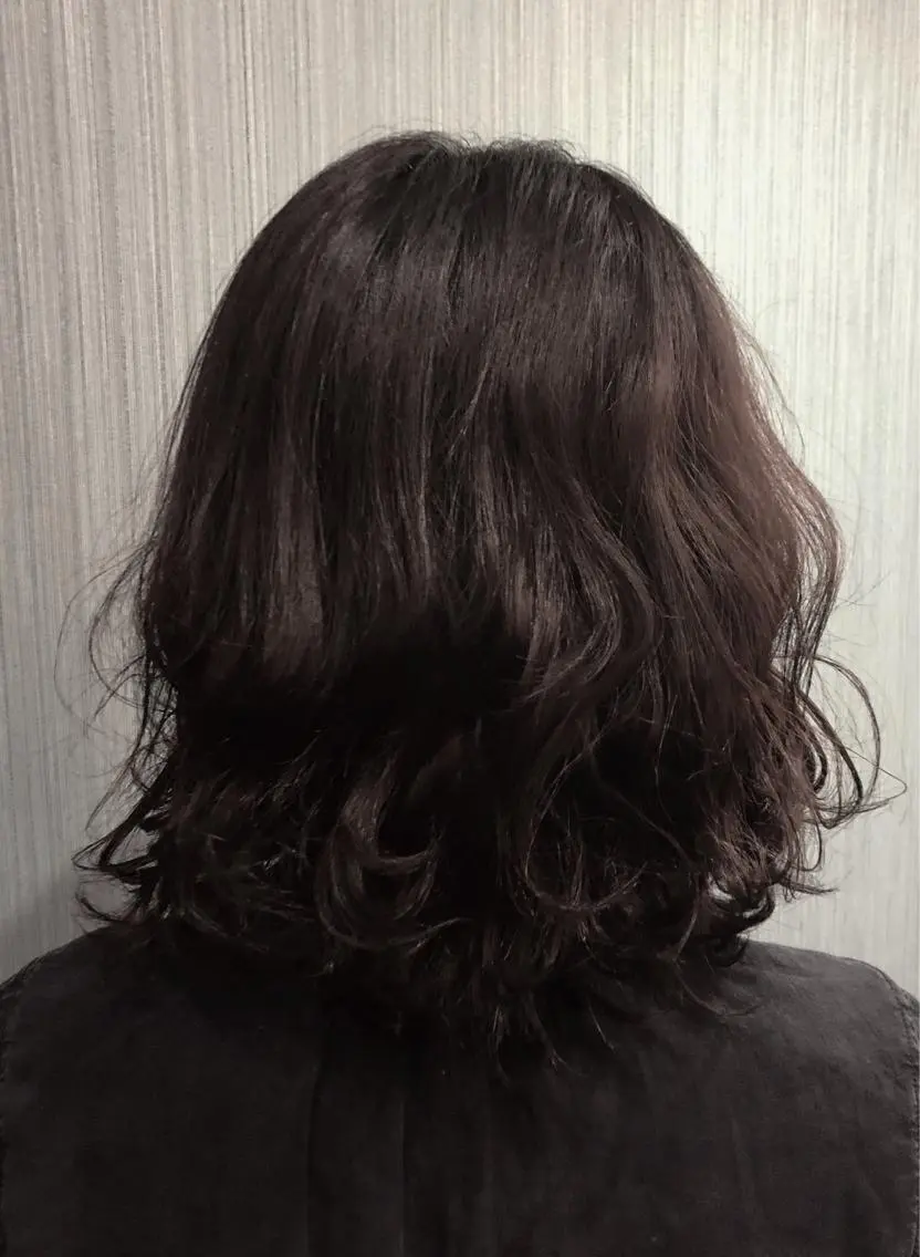 ミディアム ヘアアレンジ あんざき みわのヘアスタイル