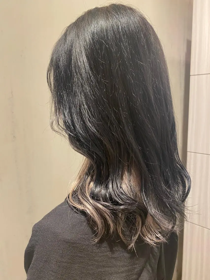 カラー カット ヘアカラー トリートメント 🩵Arisa MODE K's🫧のヘアスタイル