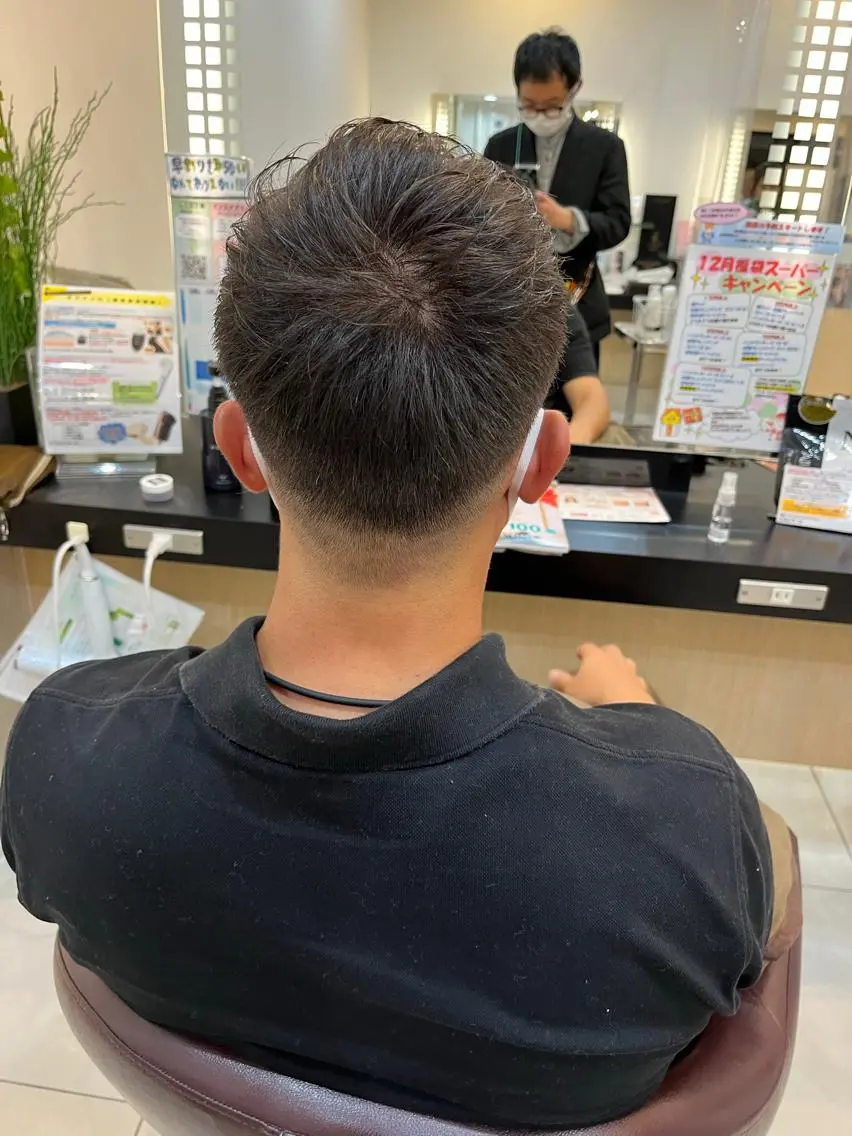 ショート メンズ カット トータルビューティー K:R鶴川のヘアスタイル