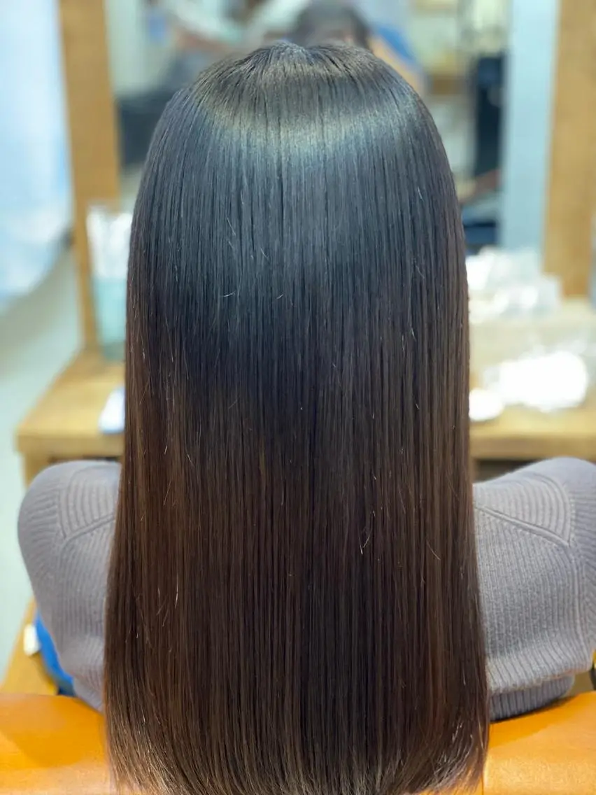 ロング カラー カット ヘアカラー トリートメント 森下 友　Dio...池袋のヘアスタイル