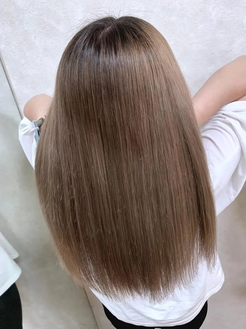 ロング 穐田 司樹のヘアスタイル