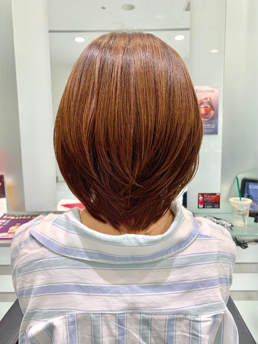ショート 神頭 彩のヘアスタイル
