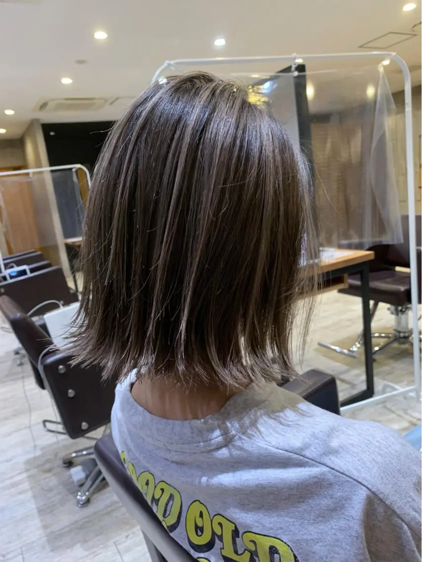 ショート カット ヘアカラー レイヤーカット TAIKIのヘアスタイル