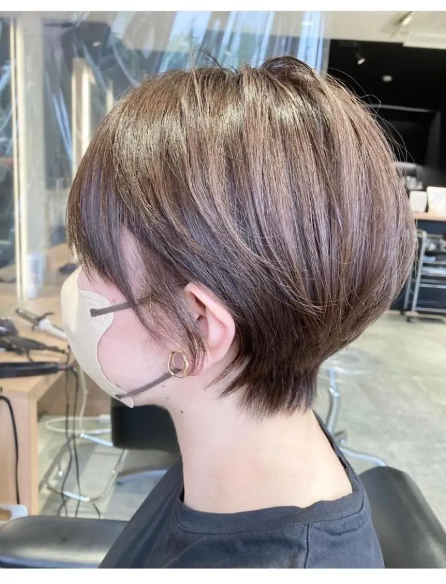 ショート ショートヘア 小顔カット 🌈メンズトレンド支 持率No.1/蓮🌈のヘアスタイル
