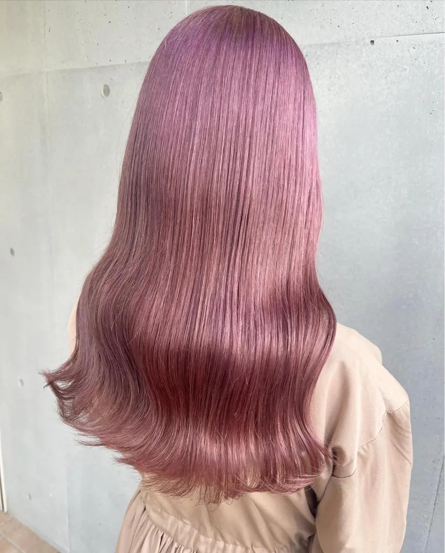 セミロング カット ヘアカラー トリートメント 🌈game🌈 下北沢店のヘアスタイル