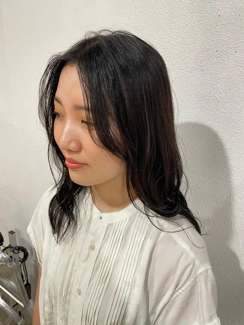 ロング ヘアカラー 【お洒落パーマ】 Elme　肥塚康汰郎のヘアスタイル