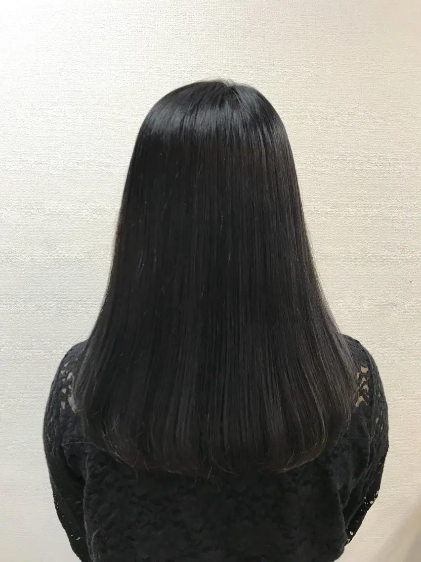 ロング カラー パーマ トリートメント カット ヘアカラー トリートメント 吉森 満俊のヘアスタイル