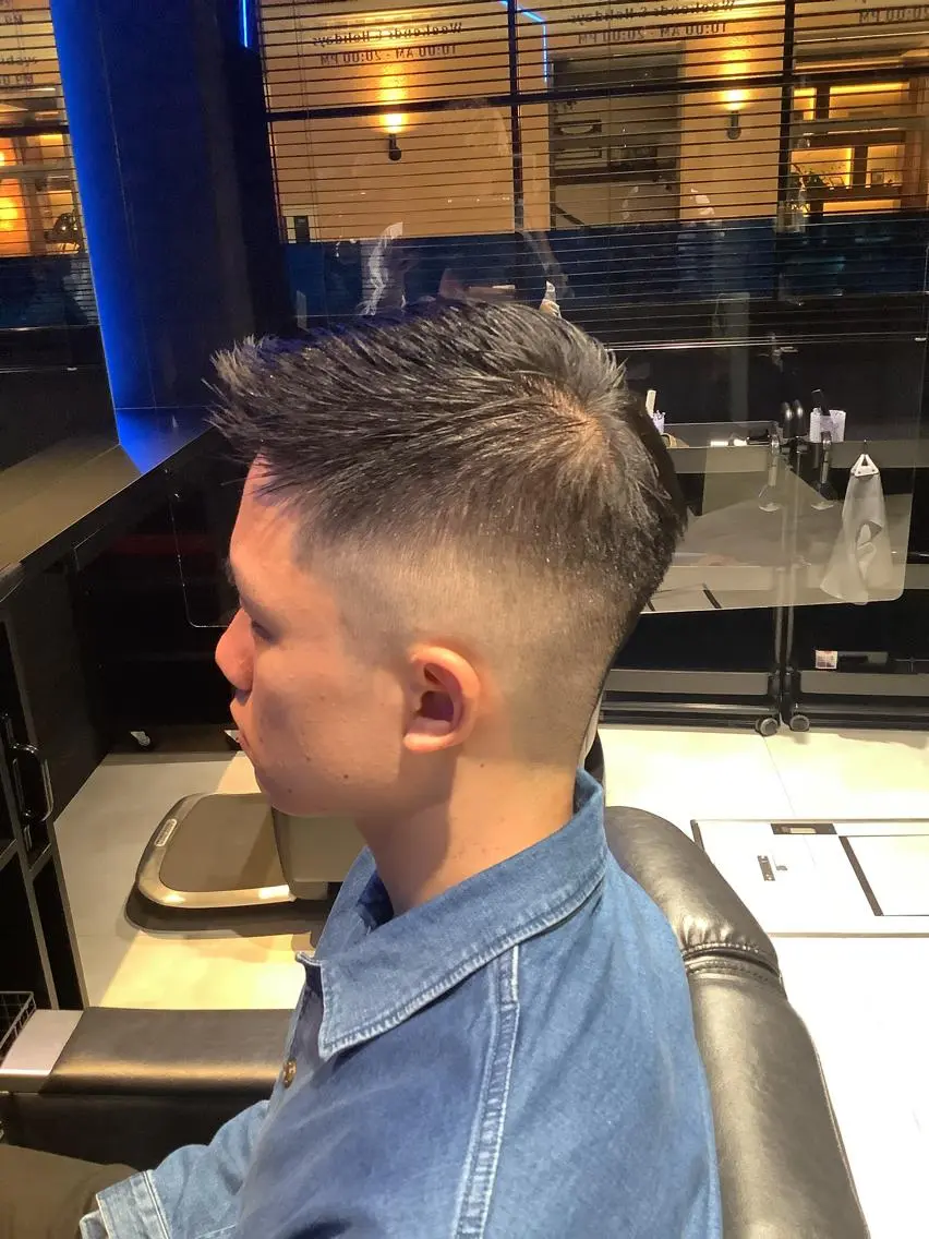 ショート 阿部 春道のヘアスタイル