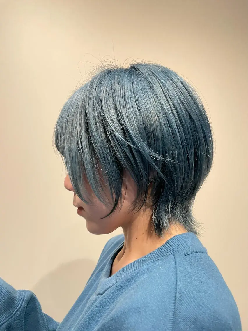 ショート カラー カット ヘアカラー トリートメント ✨髪質改善/ハイトー ン/艶髪高山のヘアスタイル