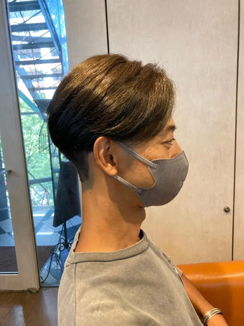ショート カラー メンズ マエダ カズエ🫶 coronahairのヘアスタイル