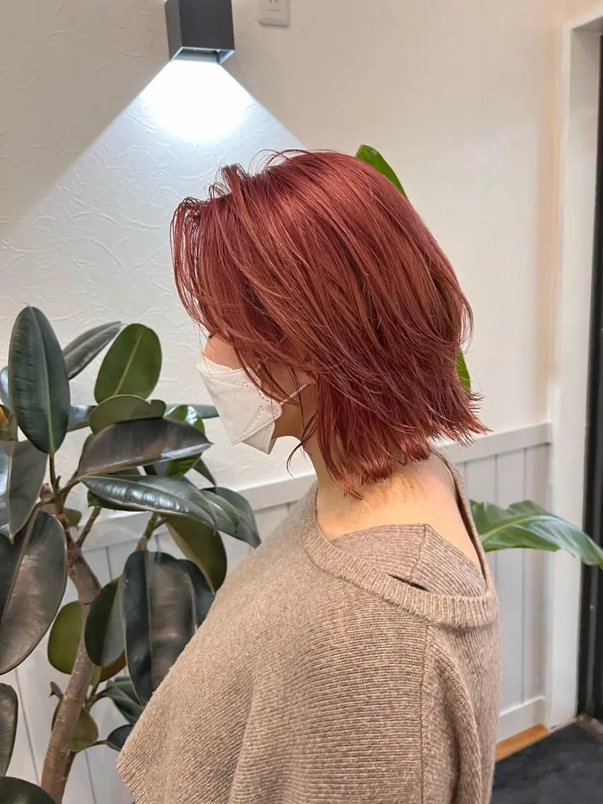 ミディアム ヘアカラー 🟤TAP🟤 木曳野　金沢店のヘアスタイル