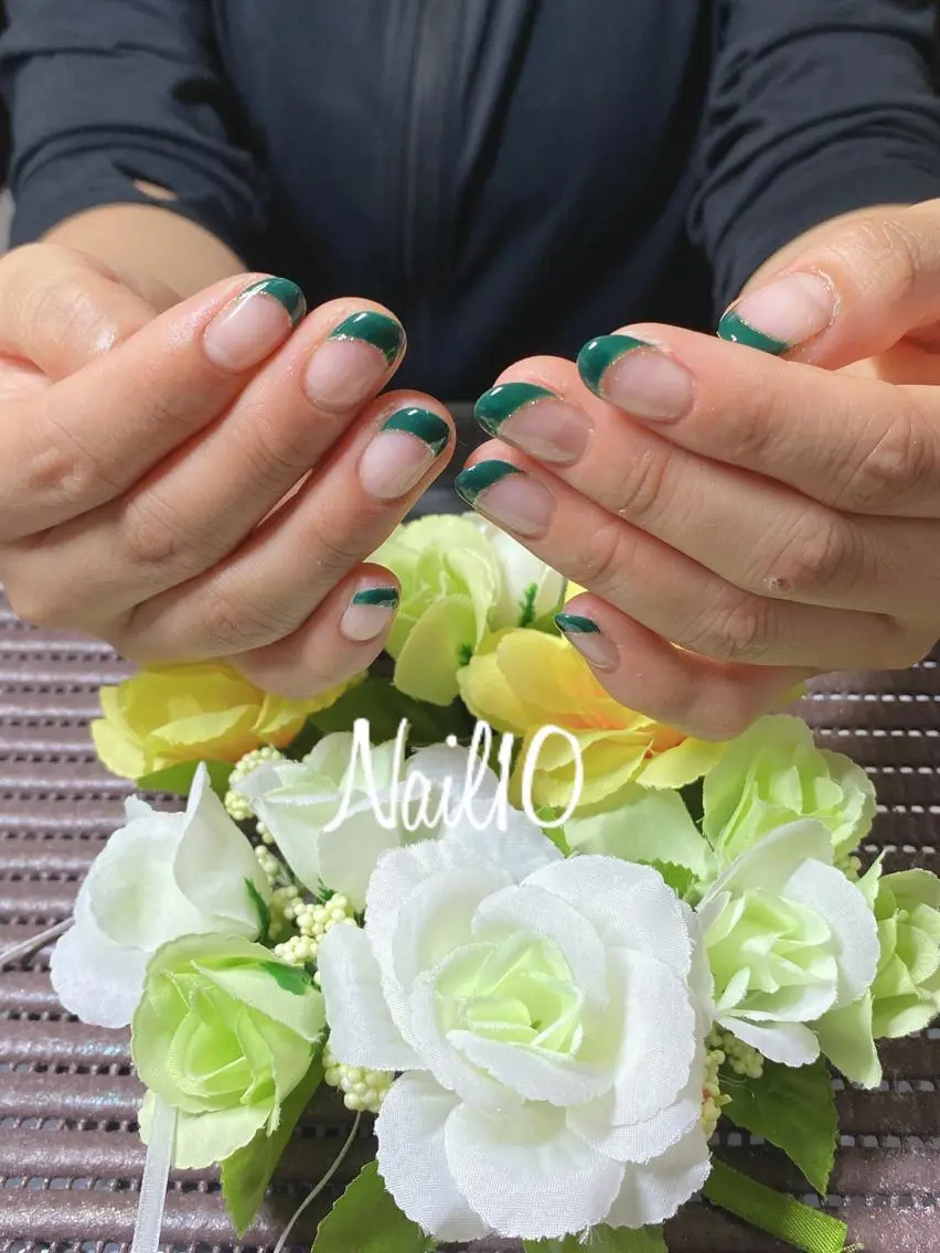 ネイル フレンチネイル ハンドネイル Nail10 Kakoのネイルデザイン