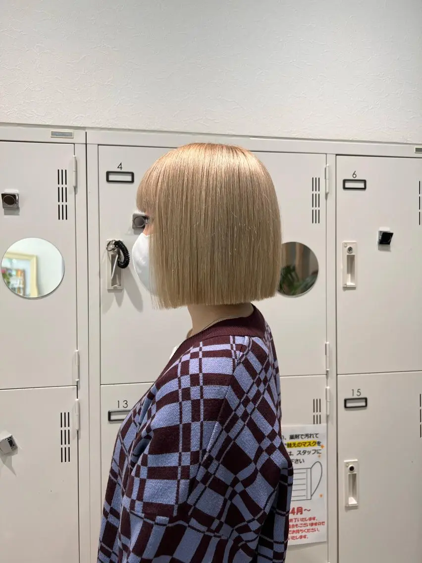 ショート カット 透明感カラー/レイヤ ー/ MARIEのヘアスタイル