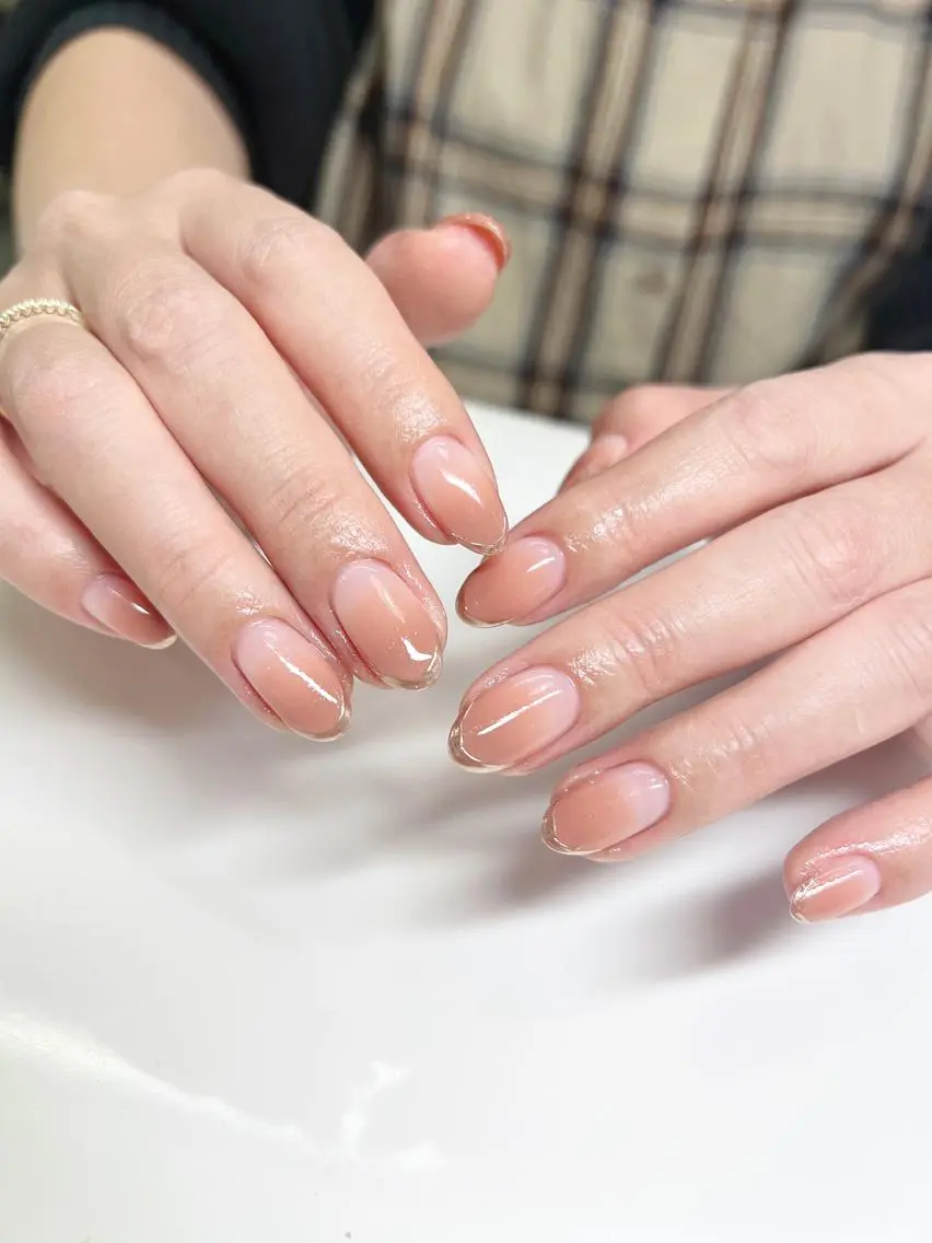 ネイル アートネイル ジェルネイル ニュアンスネイル パラジェル シンプルネイル ハンドネイル NAIL by STARry 川口のネイルデザイン