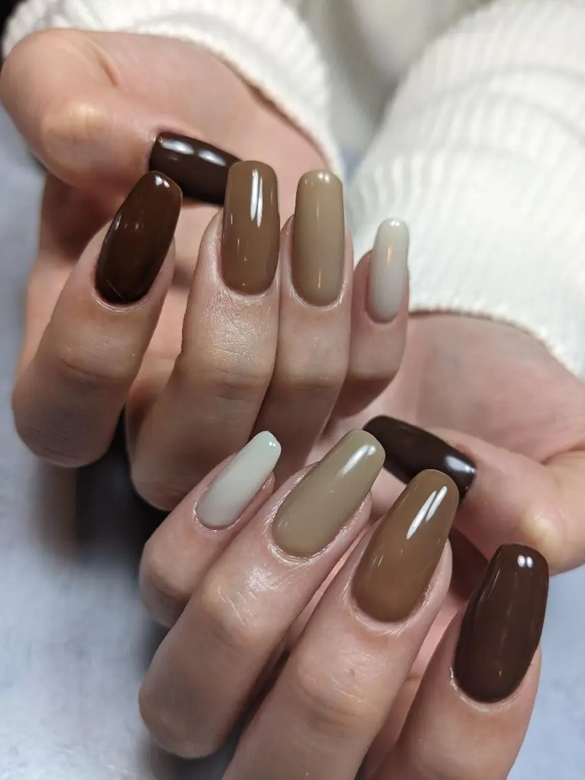 ネイル ワンカラーネイル ハンドネイル Nail SIRANGANAのネイルデザイン