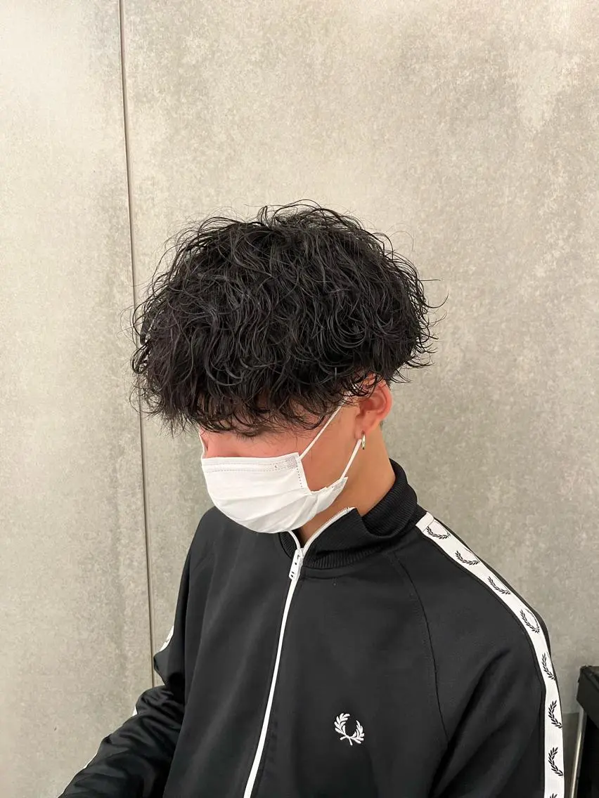 ショート パーマ メンズ 瀧野 翔吾【メンズ特化】のヘアスタイル