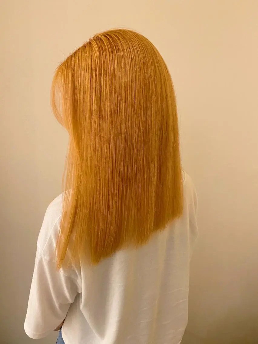 セミロング カラー カット ヘアカラー トリートメント 入江 允のヘアスタイル