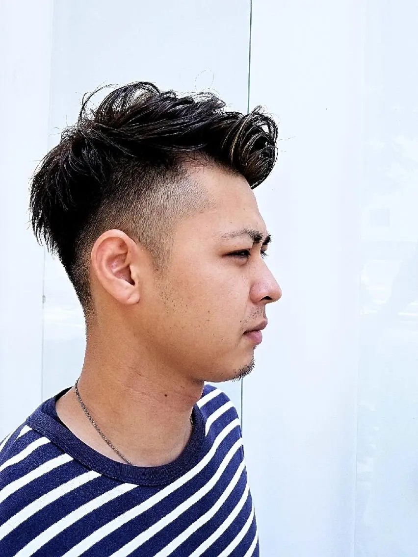 メンズ カット ヘアカラー フリーランス 和田のヘアスタイル