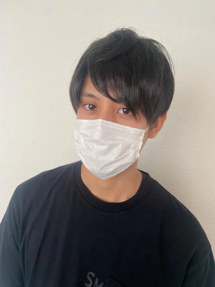 ショート カラー パーマ ヘアアレンジ メンズ キッズ ネイル マツエク・マツパ ビジネス メンズインナーカラー マッシュ メンズウルフカット アッシュ 久木原 ゆりのヘアスタイル